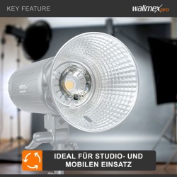 Walimex pro salamaputki Mover 400 TTL, Stager 400, Campaigner 400, Godox, 400 W