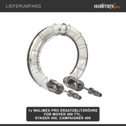 Walimex pro salamaputki Mover 400 TTL, Stager 400, Campaigner 400, Godox, 400 W