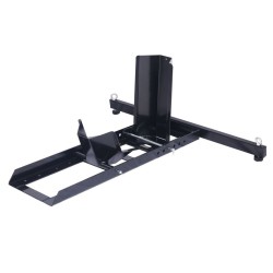 XPOtool Moottoripyörän etupyörätuki, teräs, musta, 454 kg, renkaan leveys 80–127 mm