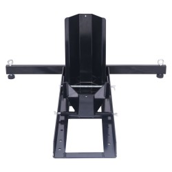 XPOtool Moottoripyörän etupyörätuki, teräs, musta, 454 kg, renkaan leveys 80–127 mm