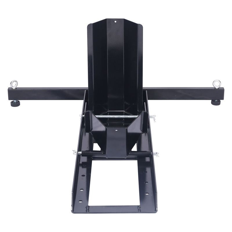 XPOtool Moottoripyörän etupyörätuki, teräs, musta, 454 kg, renkaan leveys 80–127 mm