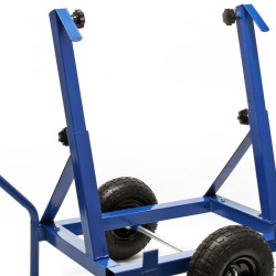 XPOtool Levyvaunu 200 kg korkeussäädettävä teräs ilmakumirenkaat