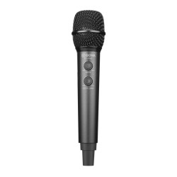 Walimex pro Boya HM2 käsimikrofoni USB C liitäntä 120 cm kaapelit kuulokeliitäntä musta
