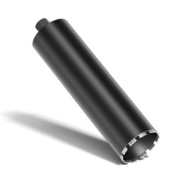 Timanttiporakruunu Typ 2 Mesh 132 mm pituus 450 mm 1 UNC märkäporaus betoni kivi graniitti