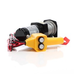 XPOtool Sähkövinssi 907 kg 12 V, 12,5 m teräsvaijeri, 1 PS, ajoneuvoille, perävaunuille ja veneille
