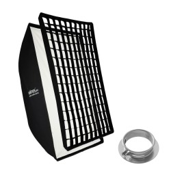 Walimex pro Essential Striplight-softbox 80 x 120 cm, kenno, Bowens- ja Profoto-adapterit