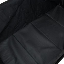 Taitettava vetokärry musta 60 kg kantavuus suojapussilla 1000 x 490 x 980 mm