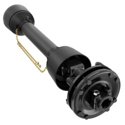 Voimanottoakselin kytkin 6-hammasinen 34,9 mm 1200 Nm uros/naaras musta