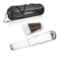 Walimex pro 360° Ambient Light Softbox - 800 x 800 x 550 mm - hopea - Aurora/Bowens-yhteensopiva