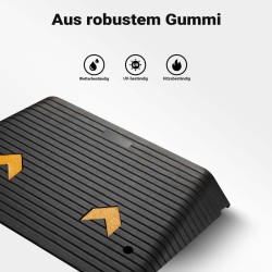 Kumiramppi 50 t, 902 x 620 x 102 mm, musta