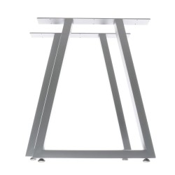 XPOtool Pöydänjalat 2 kpl, teräs, 60x72 cm, harmaa, puolisuunnikas, Industrial
