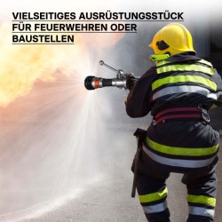 Monikäyttöinen suutin palokunnalle, C-liitäntä 52 mm, 150–350 l/min, portaaton säädettävyys