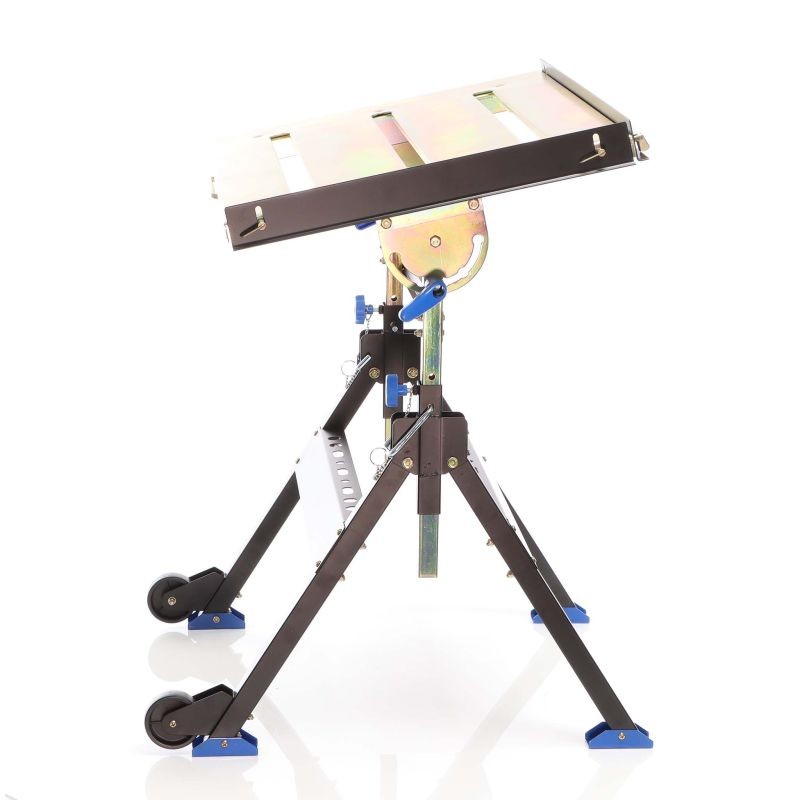 XPOtool Taittuva hitsauspöytä, teräs, kantavuus 150 kg, korkeussäädettävä 735-860 mm, kaltevuus 0-90°