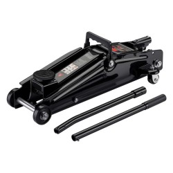 Hydraulinen tallitunkki 3 t, nostokorkeus 13,5–40 cm, musta