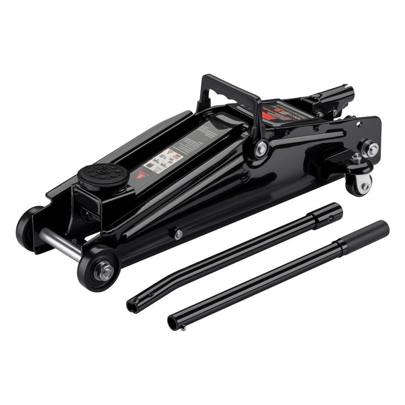 Hydraulinen tallitunkki 3 t, nostokorkeus 13,5–40 cm, musta