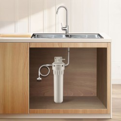 Naturewater esisuodatin vedenpuhdistukseen, PP, takahuuhtelutoiminto, 508 mm, 1,5-5 bar