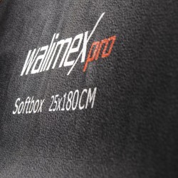 Walimex pro Softbox PLUS Orange Line 25 x 180 cm, Elinchrom-adapterilla