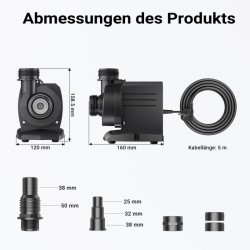 SunSun CPP-10000 allaspumppu 10 000 l/h 80 W