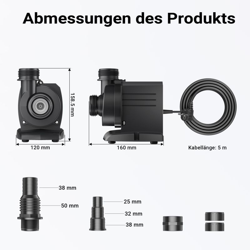 SunSun CPP-10000 allaspumppu 10 000 l/h 80 W