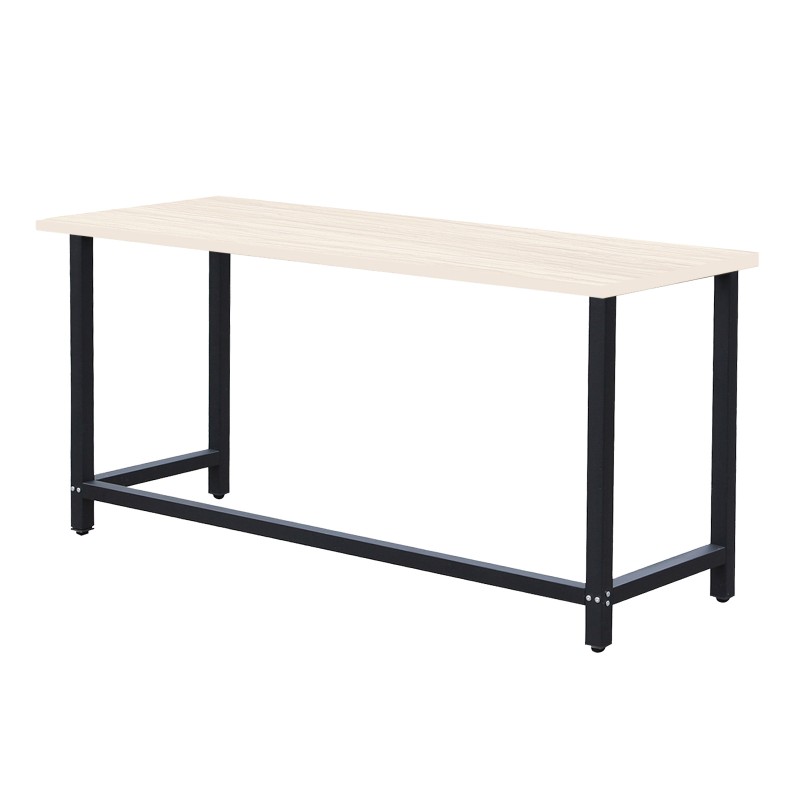 Työpöydän runko 150 x 50 x 80 cm, musta, kantavuus 250 kg, korkeussäädettävät jalat