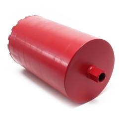 Timanttikairauskruunu 220 mm 1 ¼ UNC 400 mm, sinterimetalli, märkä- ja kuivaporaukseen