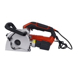 Seinäurauskone 1350 W 2 x 125 mm timantileikkuukiekot leveys 8 26 mm syvyys max 30 mm pölynpoistoadapteri