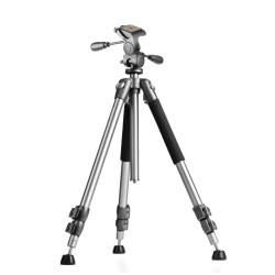 Walimex pro WAL 6702 Pro kolmijalka ja FT 6653H 3D jalustapää 12 kg kantavuus sisältää laukun