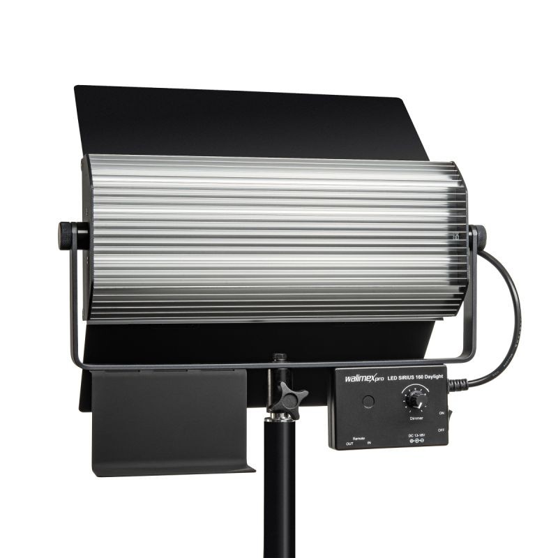 Walimex pro Sirius 160 Daylight LED-paneelivalaisin, 65 W, 5600 K, alumiinirunko