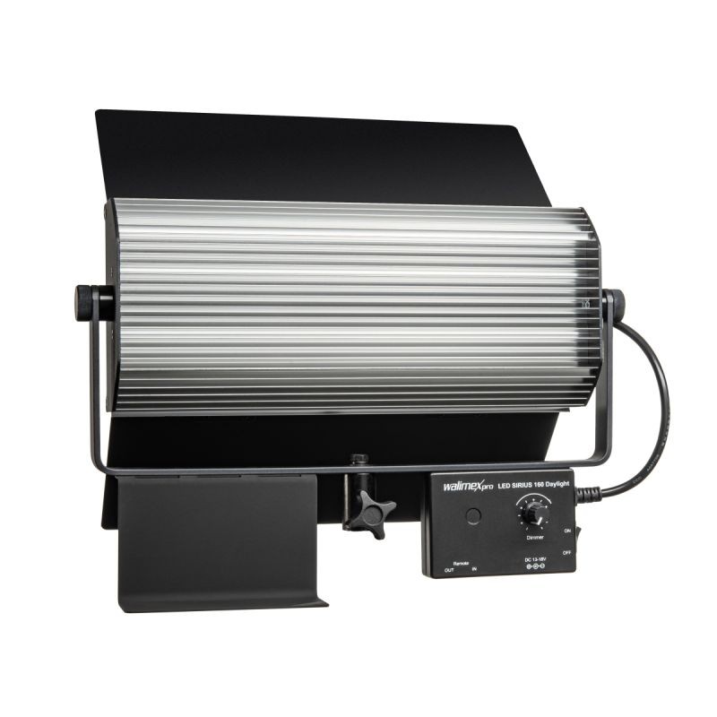 Walimex pro Sirius 160 Daylight LED-paneelivalaisin, 65 W, 5600 K, alumiinirunko