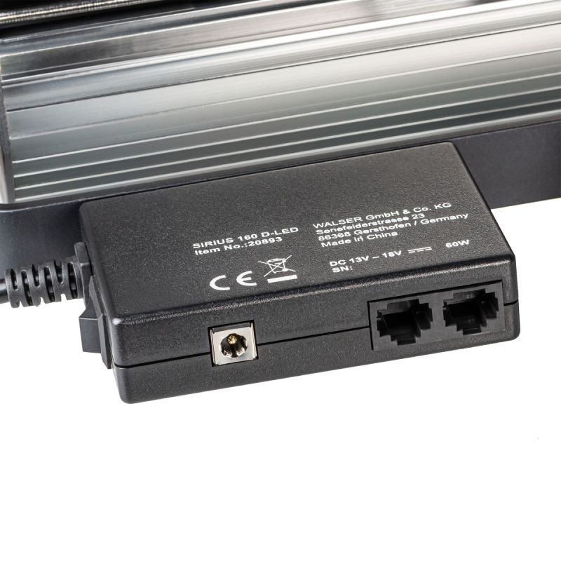 Walimex pro Sirius 160 Daylight LED-paneelivalaisin, 65 W, 5600 K, alumiinirunko