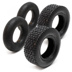 Rengas ja sisuskumi setti 18x8 50 8 4PR ratsastajaleikkureihin ja puutarhatraktoreihin 2 2 kpl