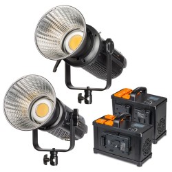 Walimex pro Niova Plus Daylight LED studiovalaisinsarja 350 W 500 W Bowens heijastimet