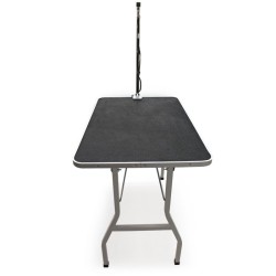 Trimmauspöytä koirille ja kissoille, 91 x 61 x 76 cm, taittuva, korkeudensäädettävä trimmaussauva
