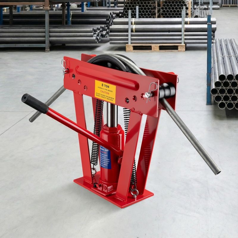 Hydraulinen putkentaivukone 8 t, 4 taivutusmuottia Ø 21,3-40 mm