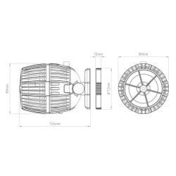 SunSun CW 160 virtauspumppu 1700 20000 l h 60 W