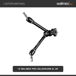 Walimex pro nivelvarsi XL SP 530 x 80 x 80 mm, 5 kg kantavuus, musta