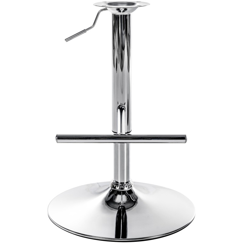 Pyörivä ja korkeussäädettävä baarijakkaran T-jalusta varaosana