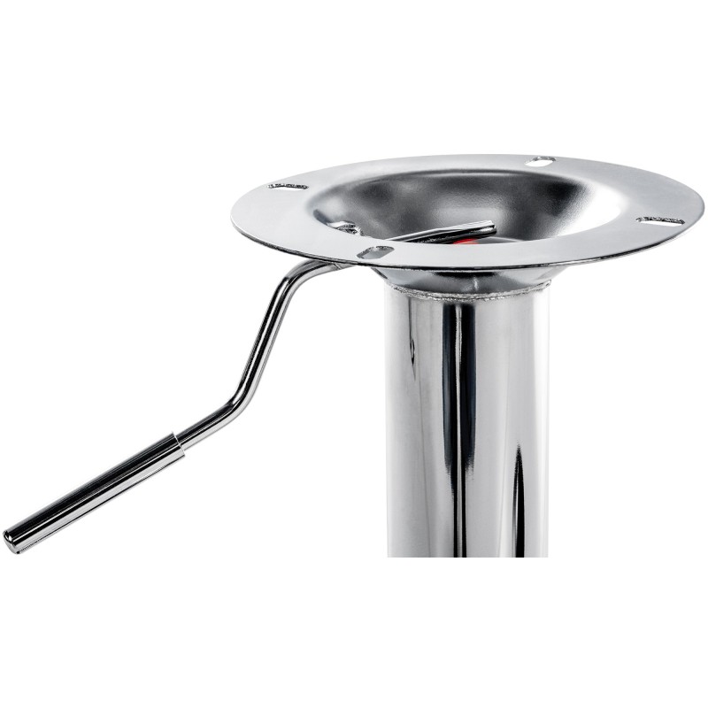 Pyörivä ja korkeussäädettävä baarijakkaran T-jalusta varaosana