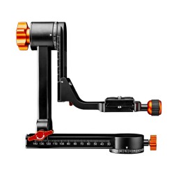 Walimex pro A20 alumiini-gimbal-jalustapää, 20 kg kantavuus, 217 x 64 x 196 mm