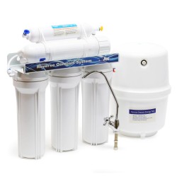 Naturewater NW-RO50-NP35 5-vaiheinen käänteisosmoosijärjestelmä 190 l/vrk, sis. säiliön