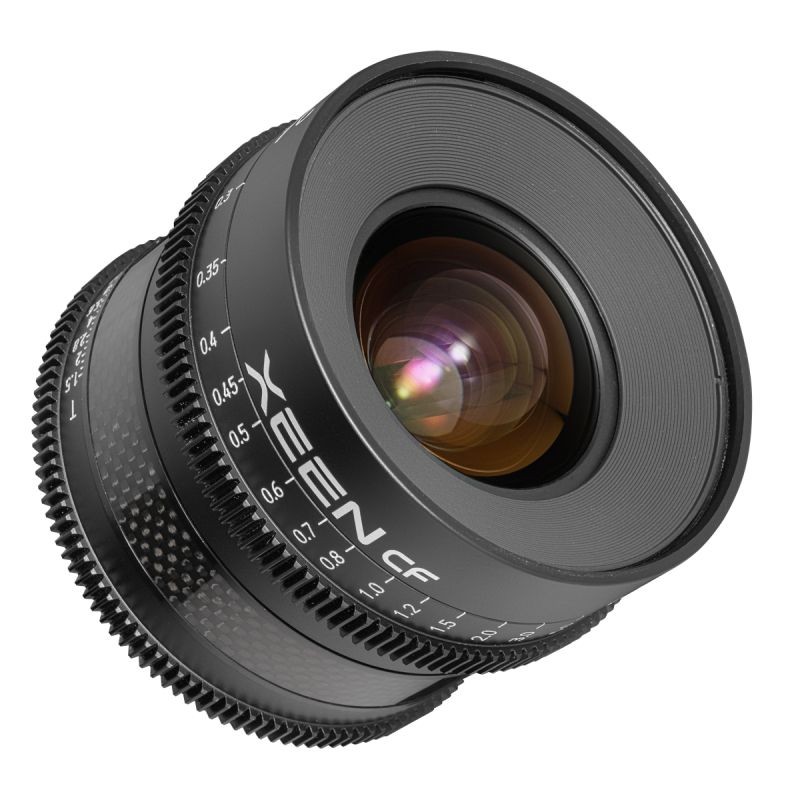 Samyang XEEN CF 24 mm T1.5 elokuvaobjektiivi, 8K, Full Frame, hiilikuitu, PL-liitäntä