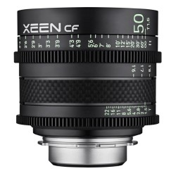 Samyang XEEN CF 50 mm T1 5 elokuvaobjektiivi 8K täyskenno hiilikuitu Sony E