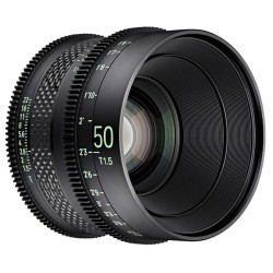 Samyang XEEN CF 50 mm T1.5 elokuvaobjektiivi, 8K, täyskenno, hiilikuitu, Sony E