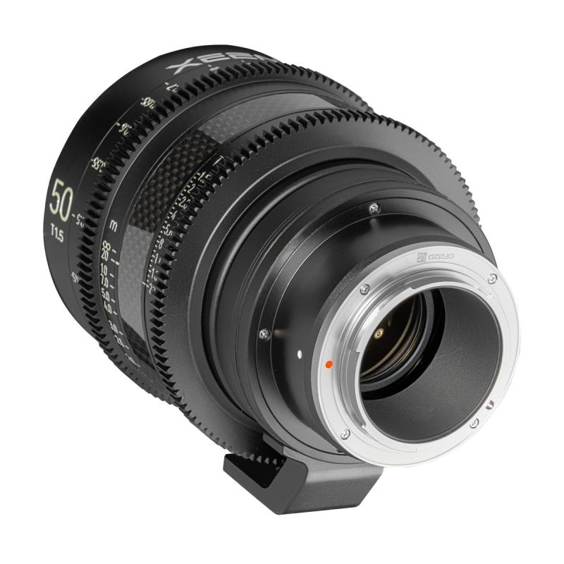 Samyang XEEN CF 50 mm T1.5 elokuvaobjektiivi, 8K, täyskenno, hiilikuitu, Sony E