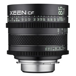 Samyang XEEN CF 85 mm T1.5 elokuvaobjektiivi, 8K, täyskenno, hiilikuitu, Canon EF