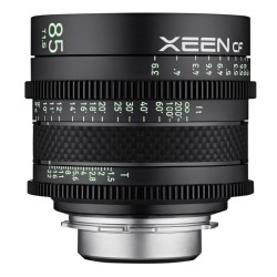 Samyang XEEN CF 85 mm T1.5 elokuvaobjektiivi, 8K, täyskenno, hiilikuitu, Canon EF