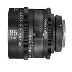 Samyang XEEN CF 85 mm T1.5 elokuvaobjektiivi, 8K, täyskenno, hiilikuitu, Canon EF