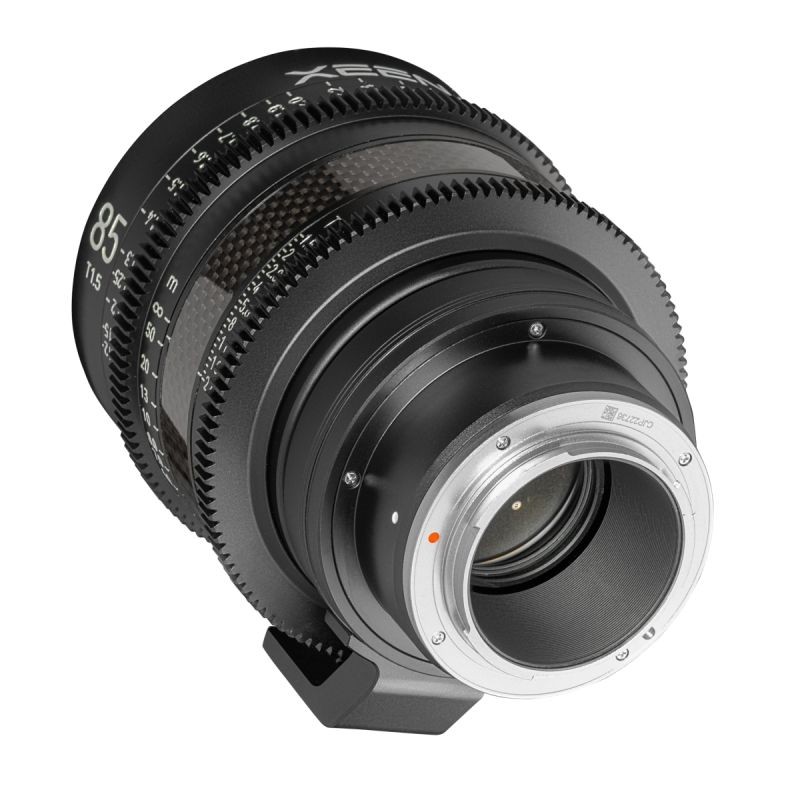 Samyang XEEN CF 85 mm T1.5 elokuvaobjektiivi Sony E 8K täyskenno hiilikuitu