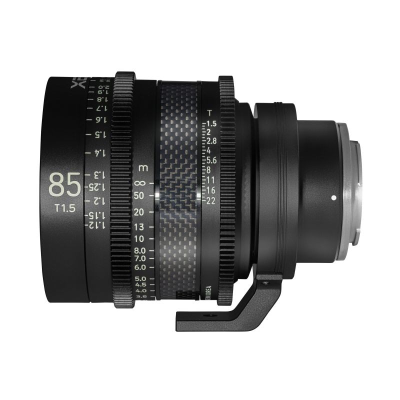 Samyang XEEN CF 85 mm T1.5 elokuvaobjektiivi Sony E 8K täyskenno hiilikuitu