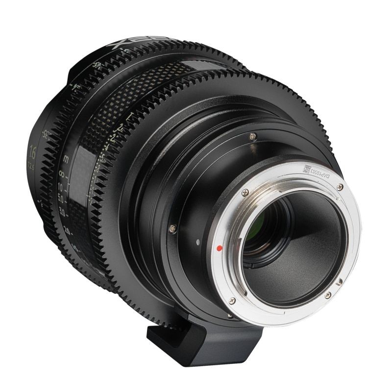 Samyang XEEN CF 16 mm T2.6 Sony E -hiilikuituinen elokuvaobjektiivi, 8K, täyskenno
